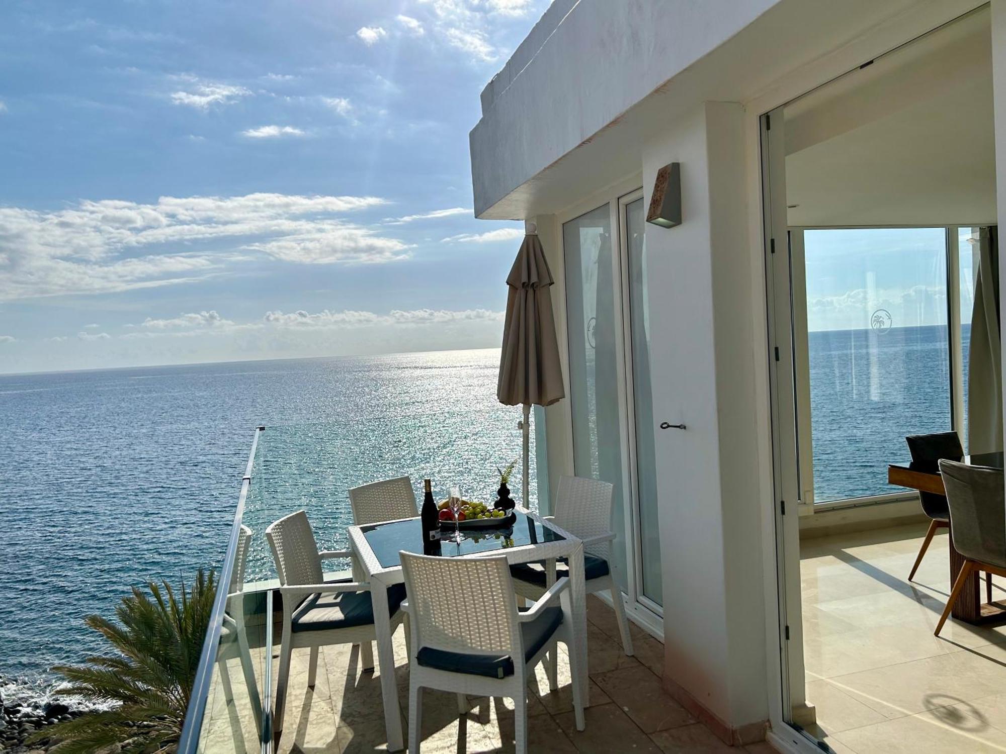 Sunset Ocean Beach Point Oceanvrent Arguineguin Экстерьер фото
