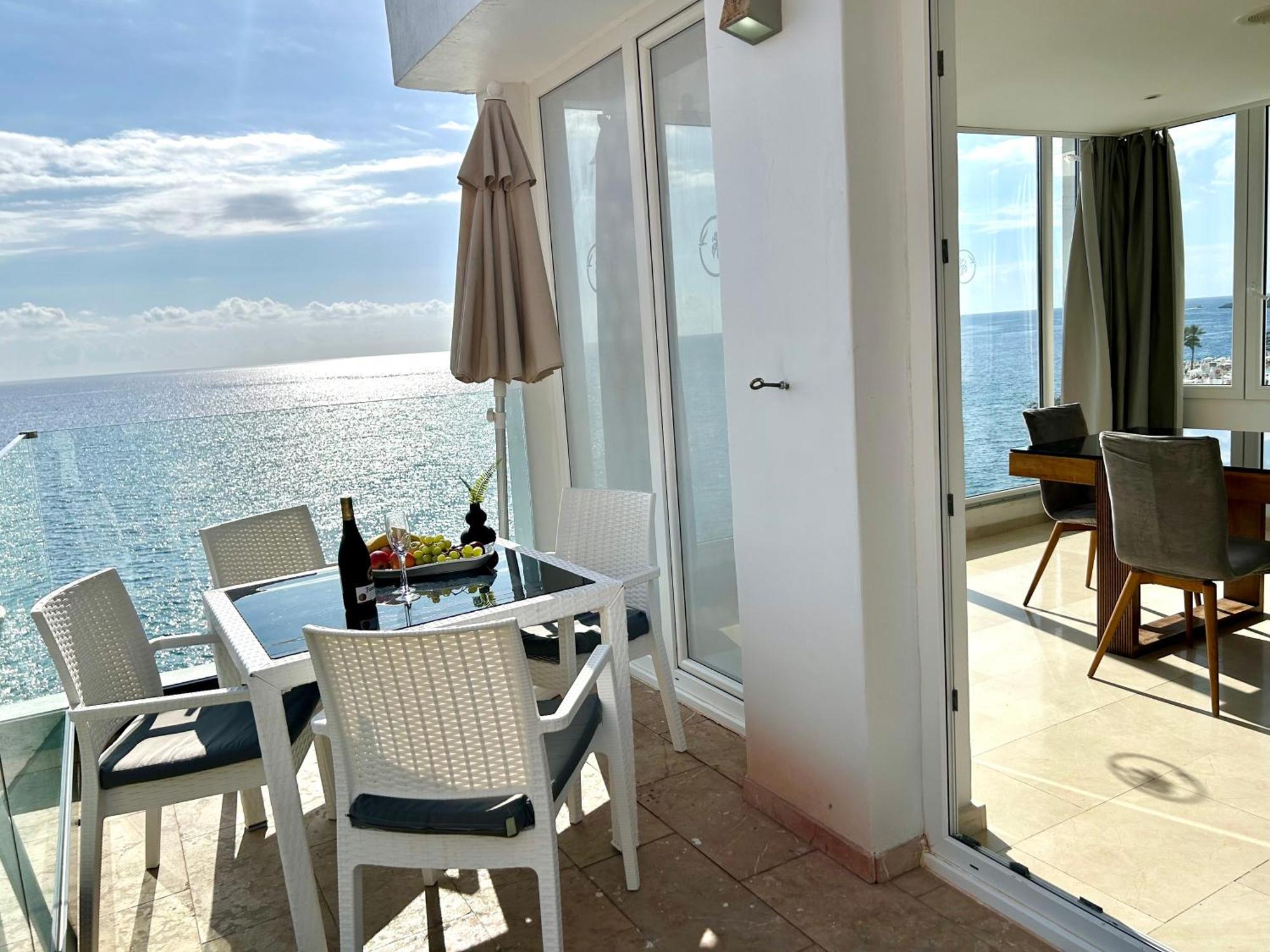 Sunset Ocean Beach Point Oceanvrent Arguineguin Экстерьер фото