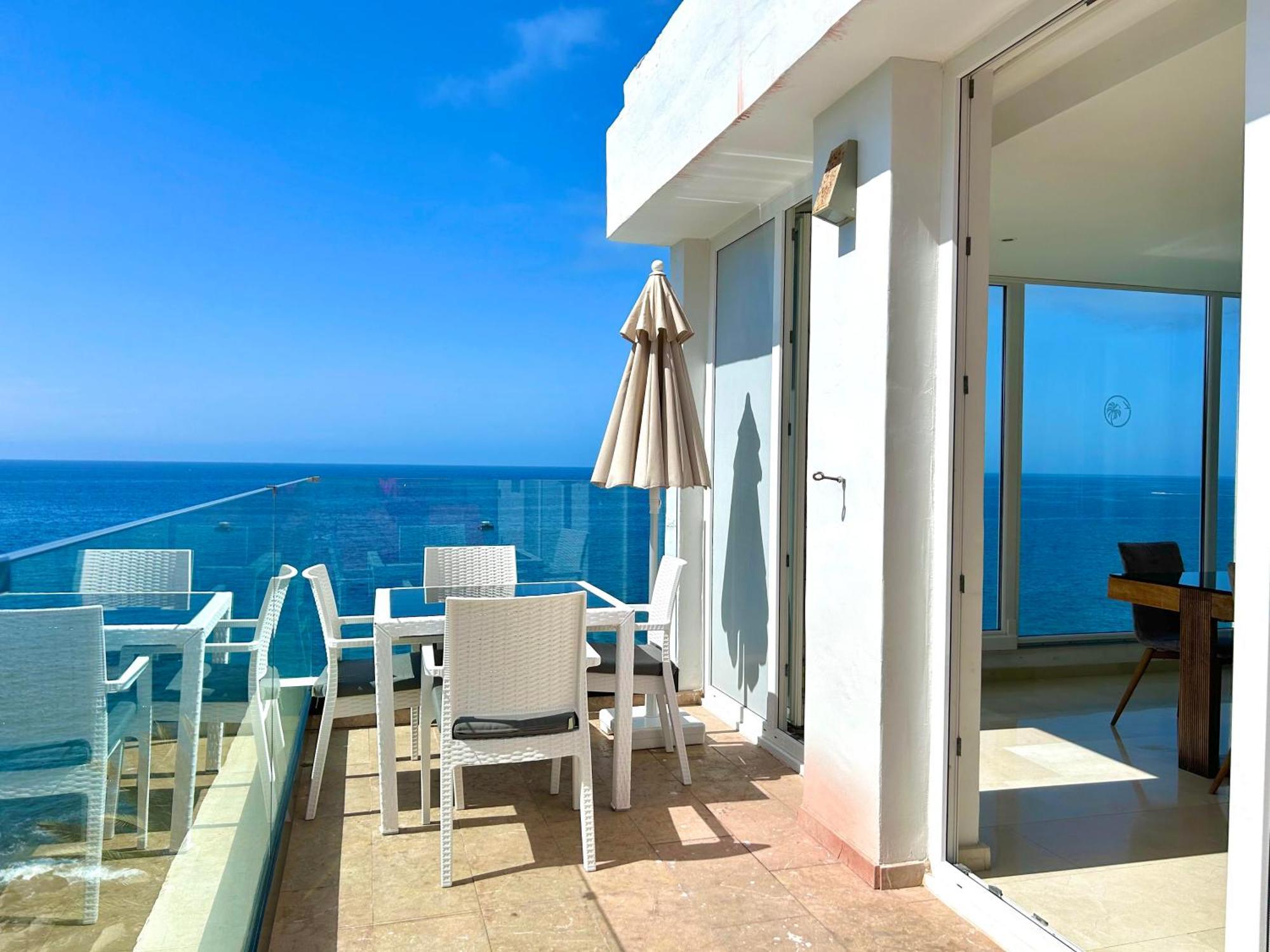 Sunset Ocean Beach Point Oceanvrent Arguineguin Экстерьер фото